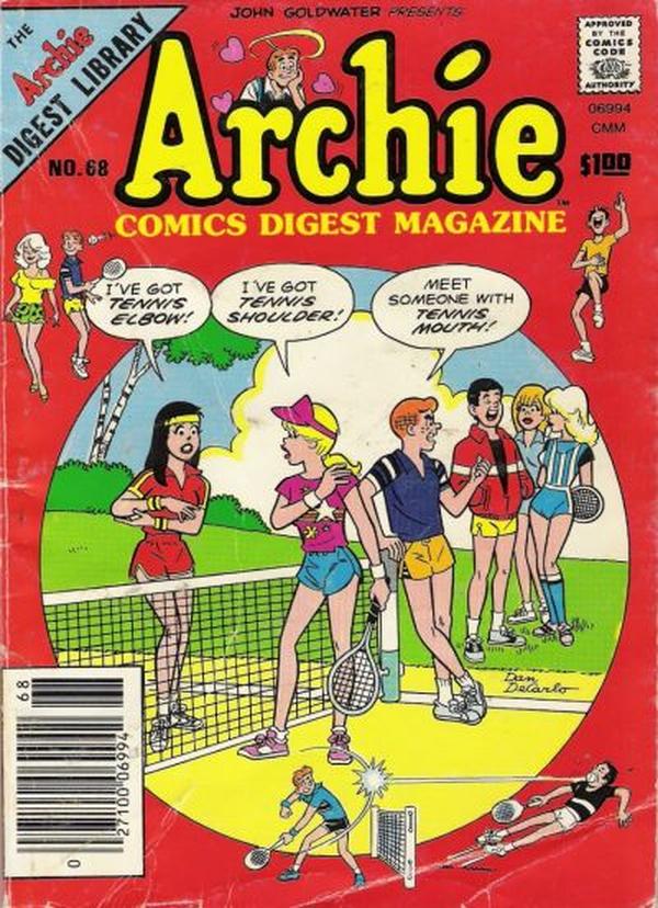 Archie Comics Digest #68 cover