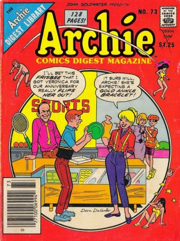 Archie Comics Digest #73 cover