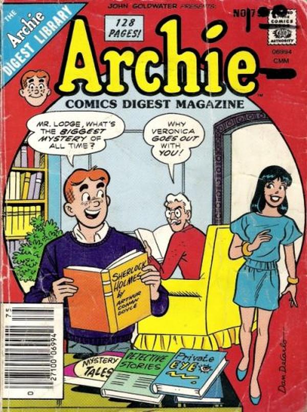 Archie Comics Digest #75 cover