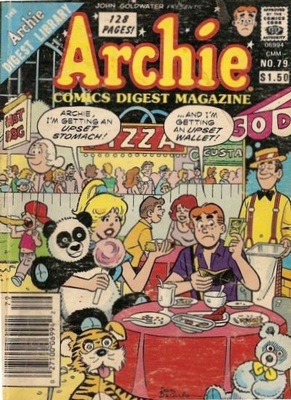 Archie Comics Digest #79 cover