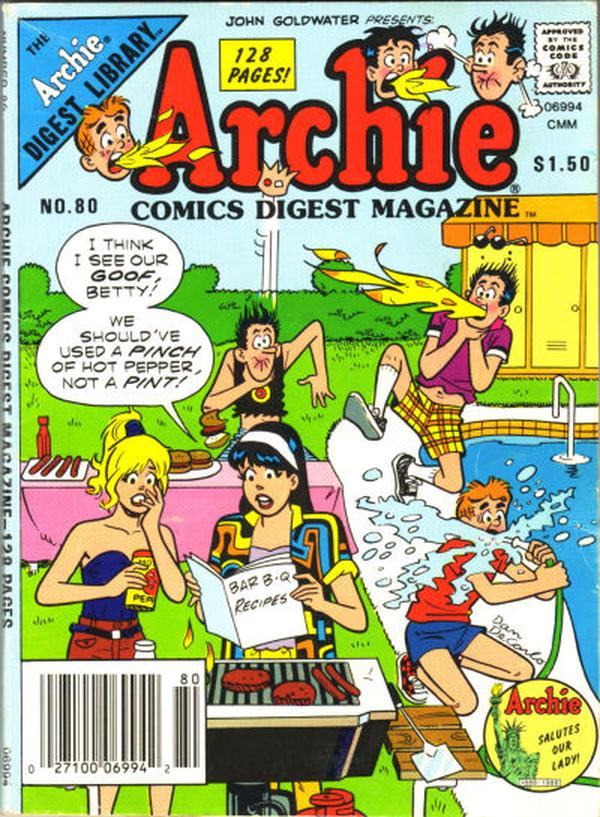 Archie Comics Digest #80 cover