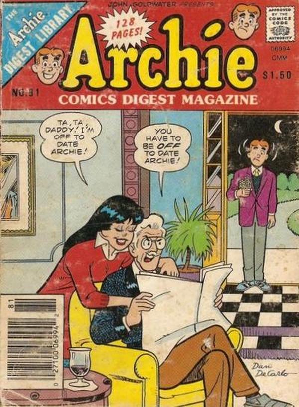 Archie Comics Digest #81 cover