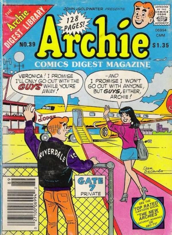 Archie Comics Digest #89 cover