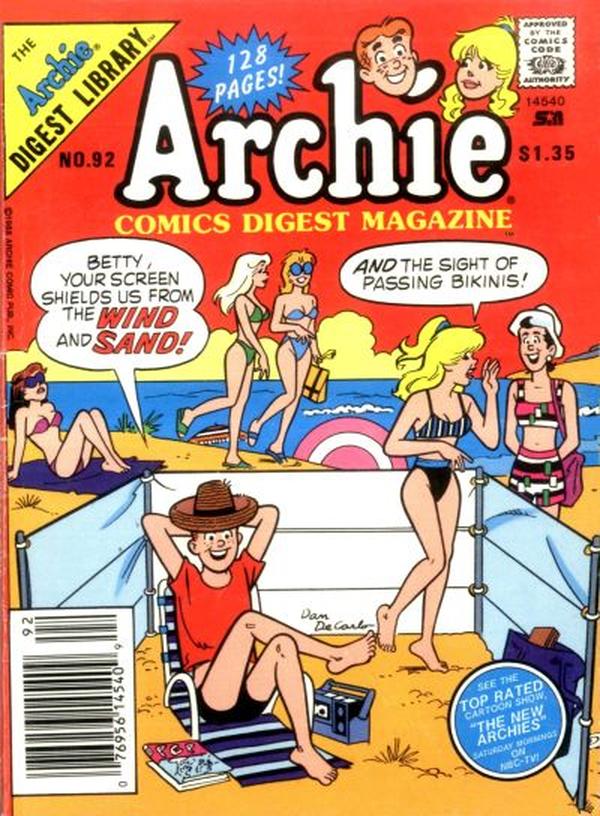 Archie Comics Digest #92 cover