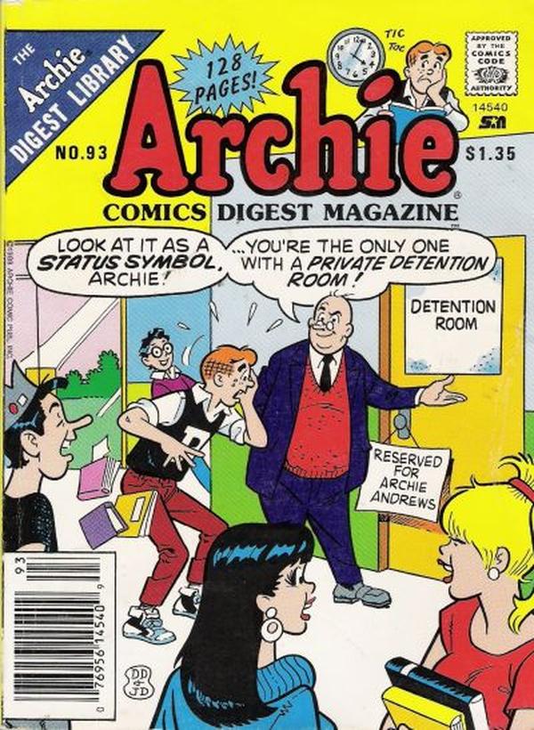Archie Comics Digest #93 cover