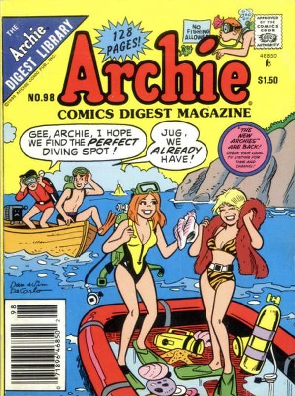 Archie Comics Digest #98 cover