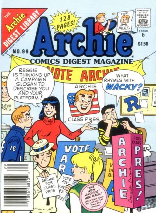 Archie Comics Digest #99 cover