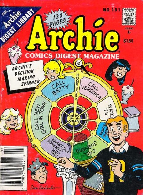 Archie Comics Digest #101 cover