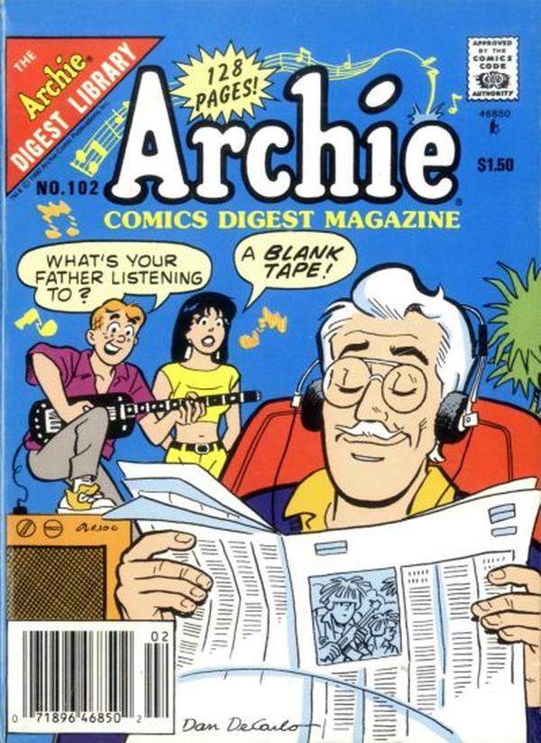 Archie Comics Digest #102 cover