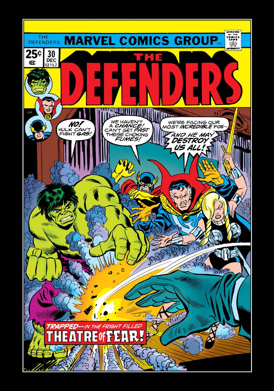 The Defenders #30 cover