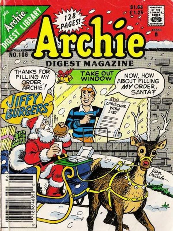 Archie Comics Digest #106 cover