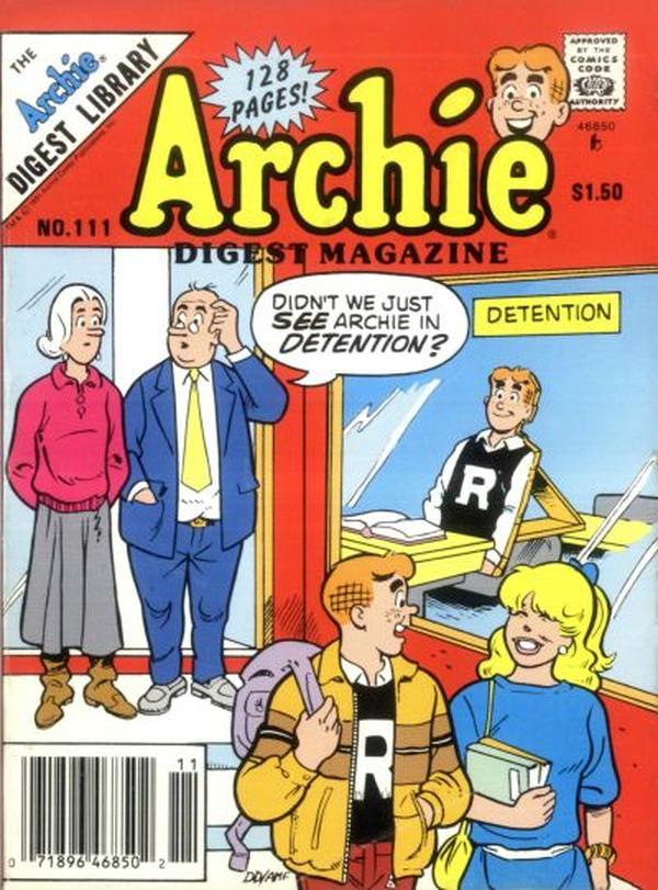 Archie Comics Digest #111 cover