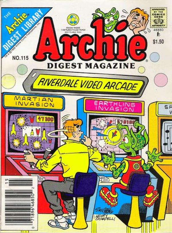 Archie Comics Digest #115 cover