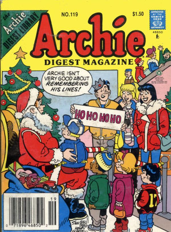 Archie Comics Digest #119 cover
