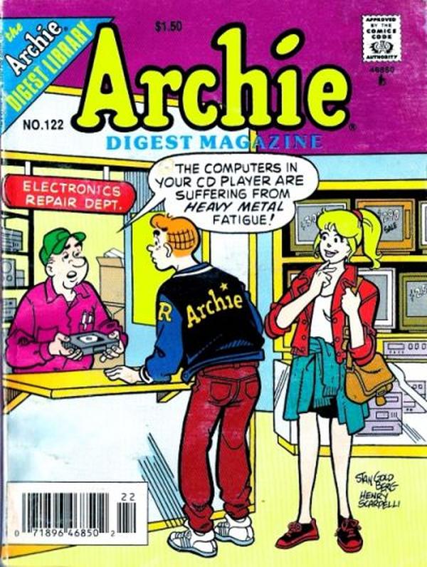 Archie Comics Digest #122 cover