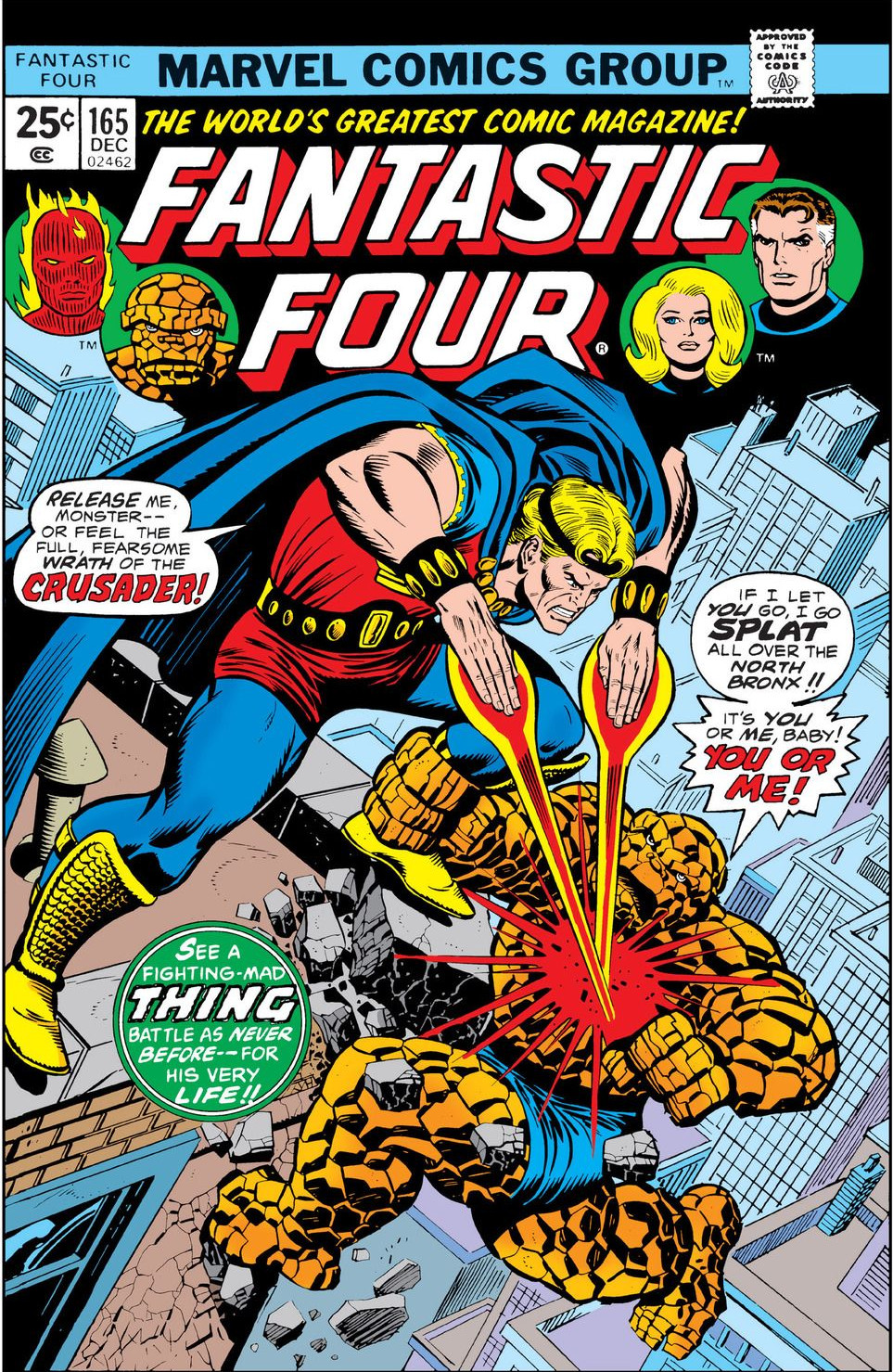 Fantastic Four #165 cover