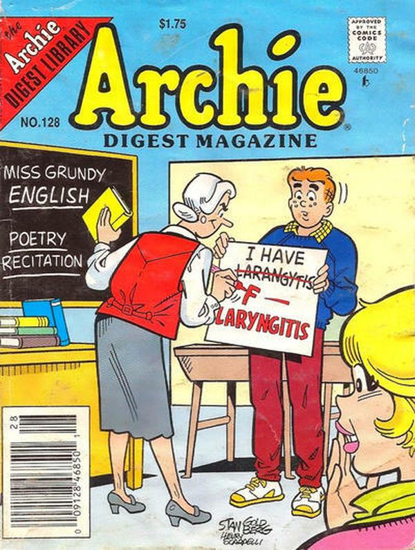 Archie Comics Digest #128 cover