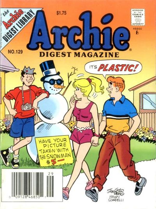 Archie Comics Digest #129 cover