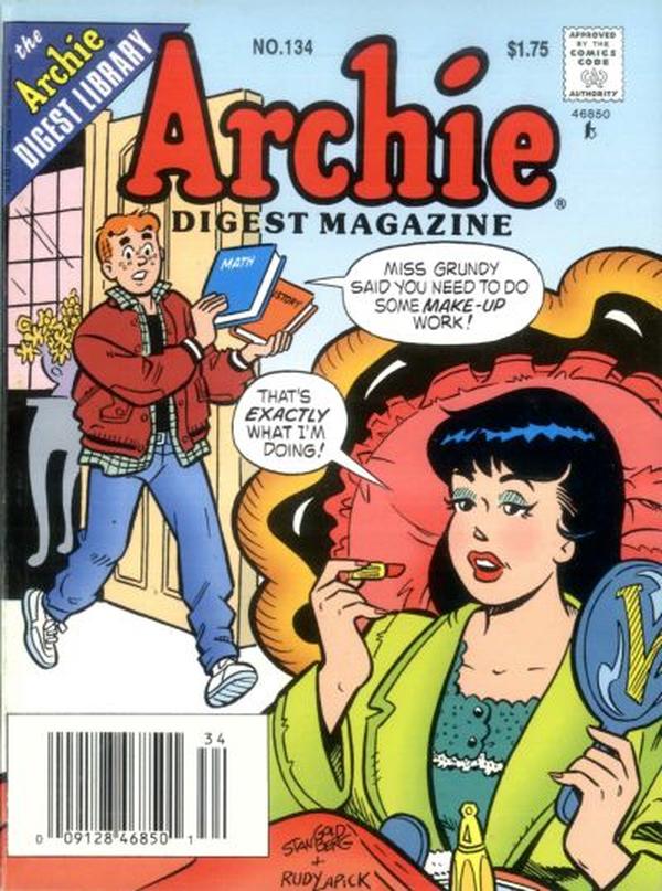 Archie Comics Digest #134 cover