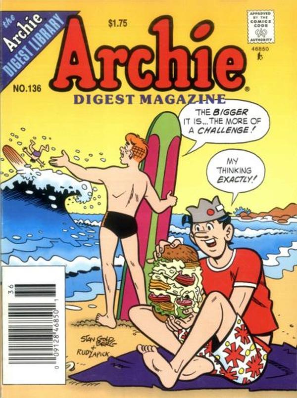 Archie Comics Digest #136 cover