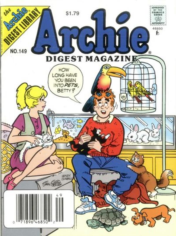 Archie Comics Digest #149 cover