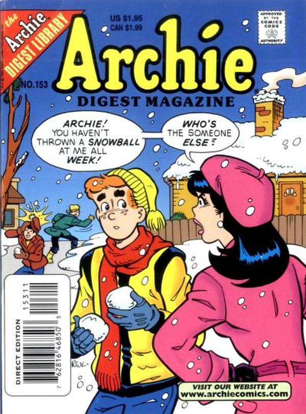 Archie Comics Digest #153 cover