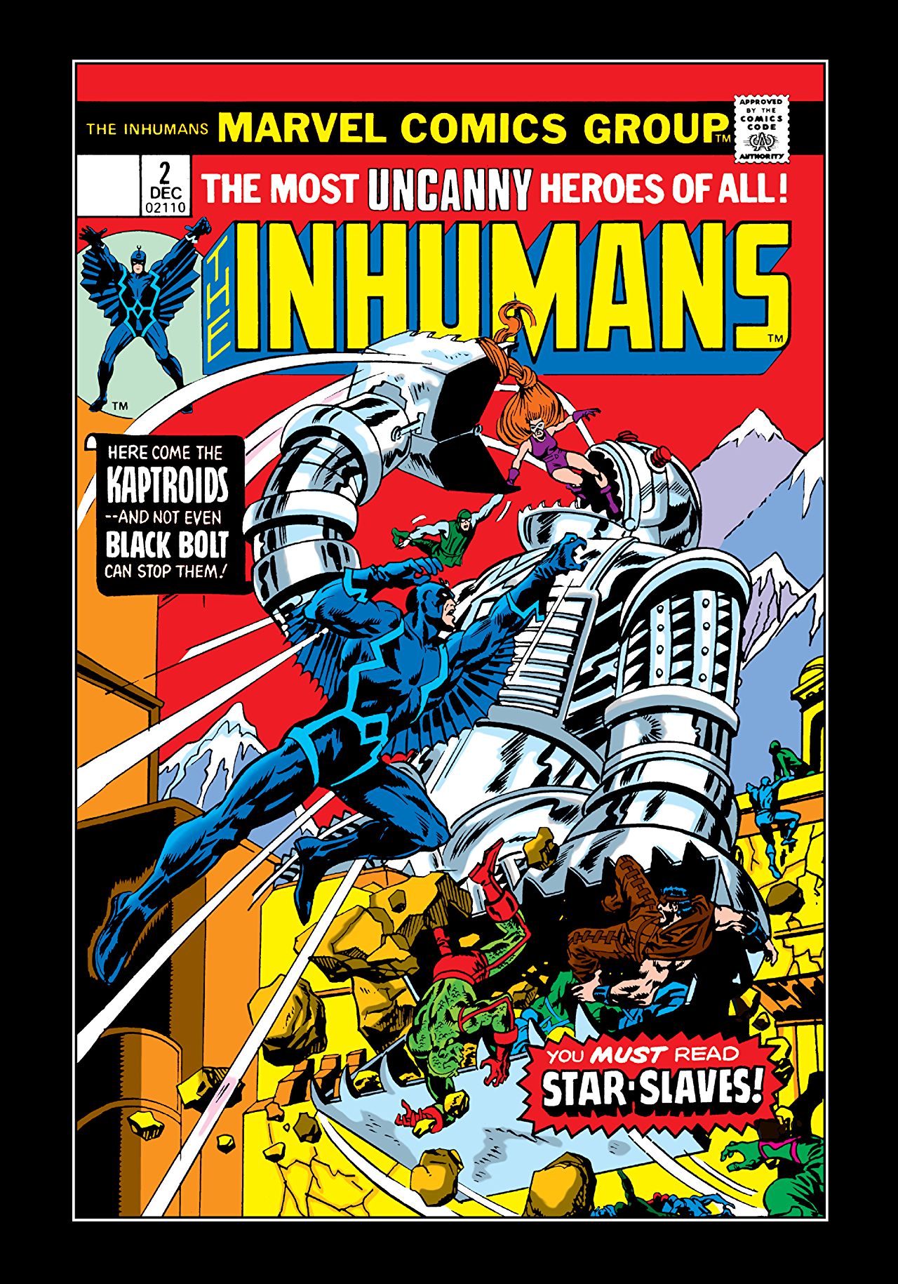 The Inhumans #2 cover