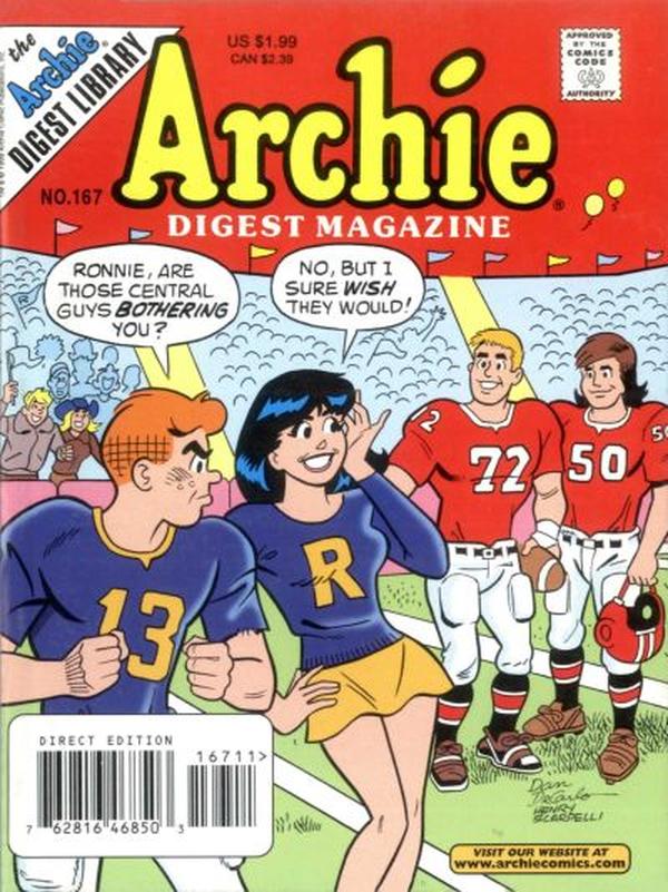 Archie Comics Digest #167 cover