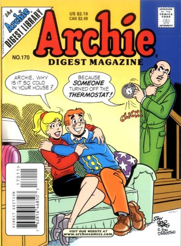 Archie Comics Digest #170 cover