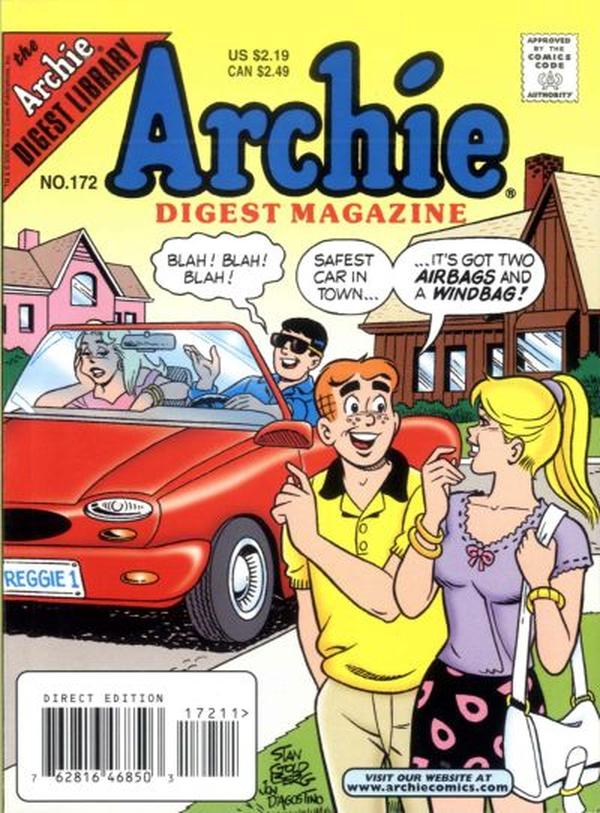 Archie Comics Digest #172 cover
