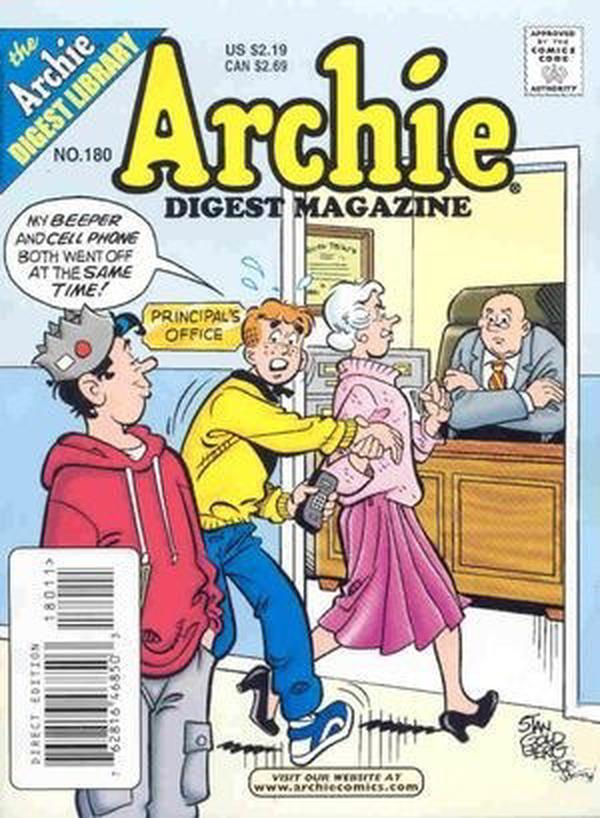 Archie Comics Digest #180 cover