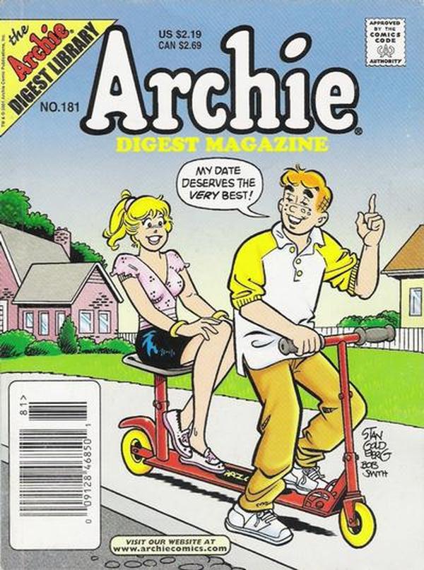 Archie Comics Digest #181 cover