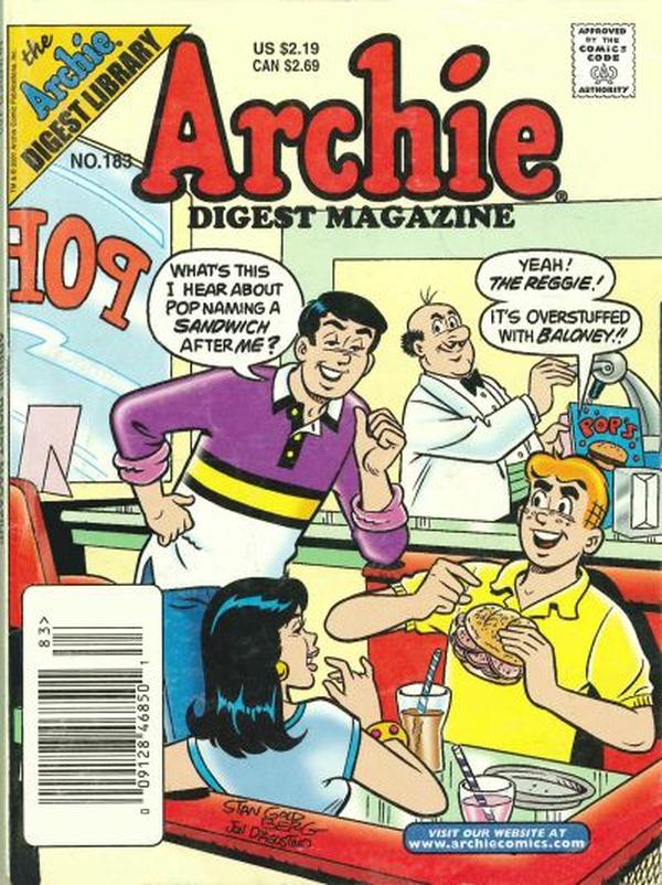 Archie Comics Digest #183 cover