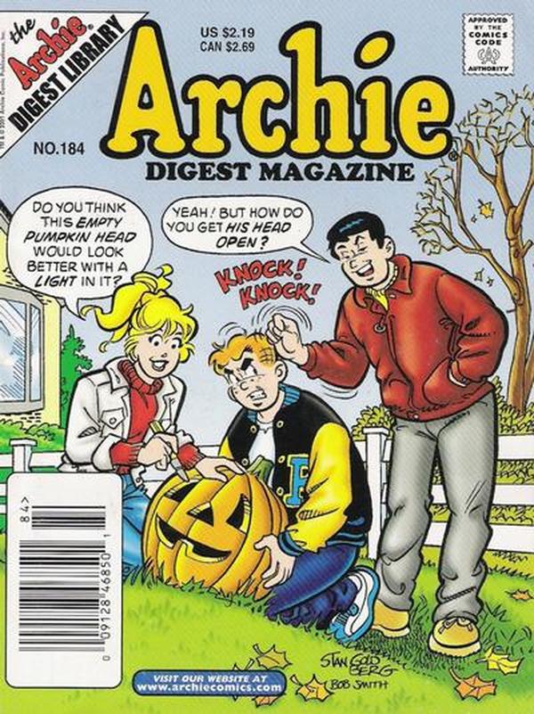 Archie Comics Digest #184 cover
