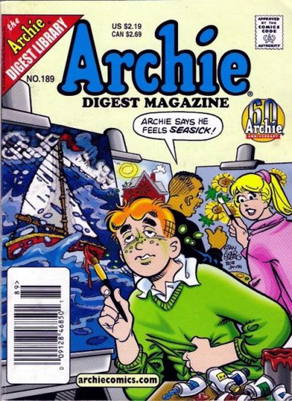 Archie Comics Digest #189 cover