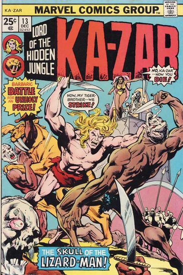 Ka-Zar #13 cover