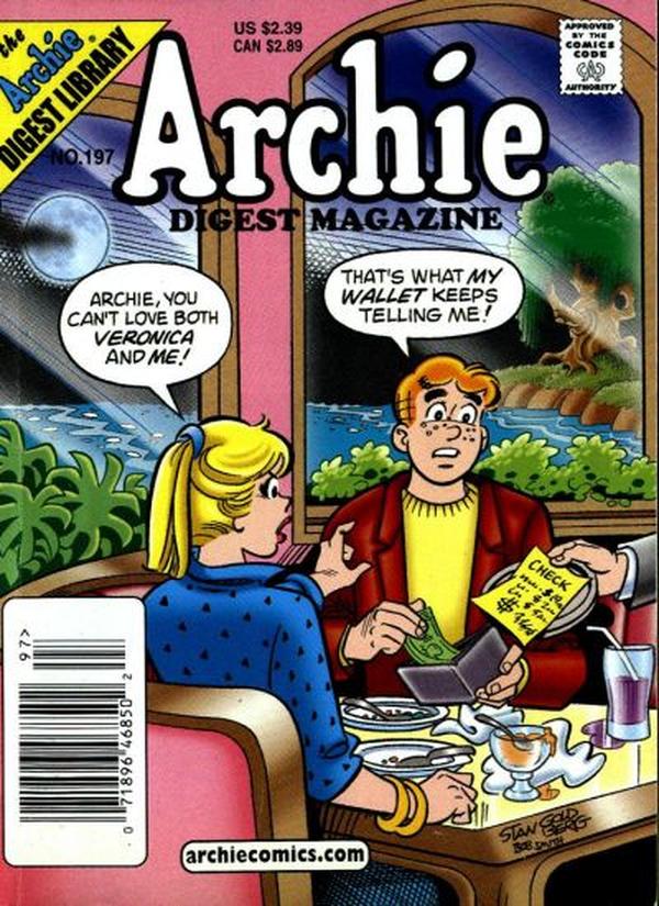 Archie Comics Digest #197 cover