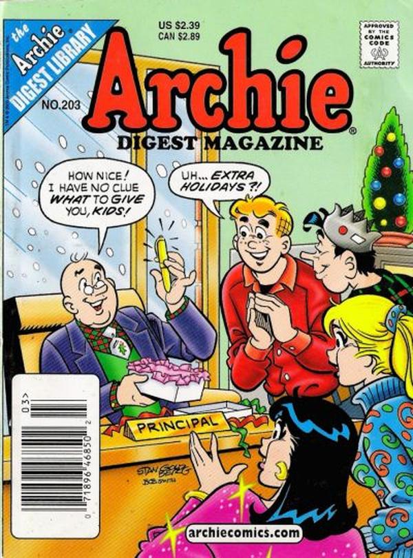 Archie Comics Digest #203 cover