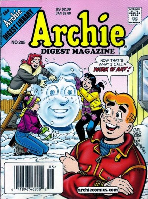 Archie Comics Digest #205 cover