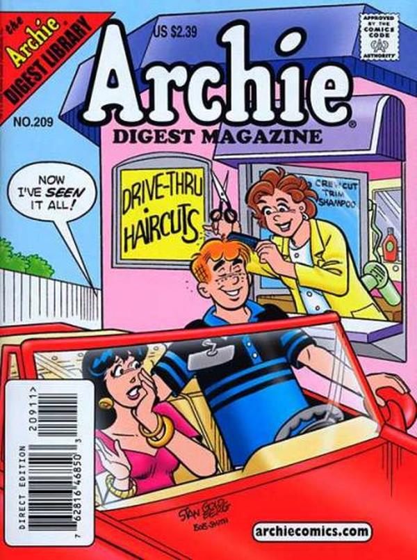 Archie Comics Digest #209 cover