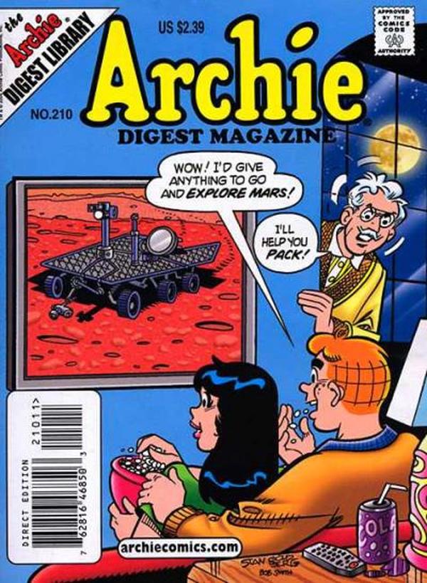 Archie Comics Digest #210 cover