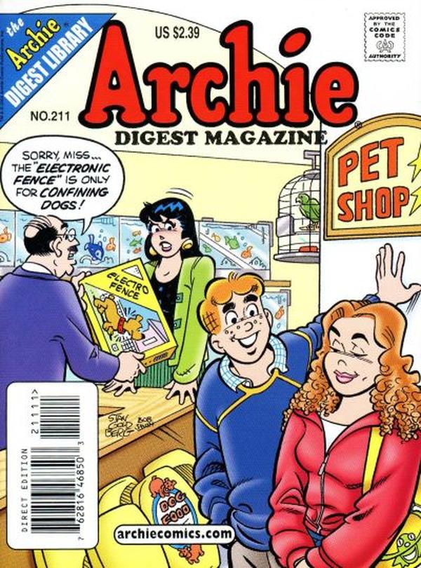 Archie Comics Digest #211 cover