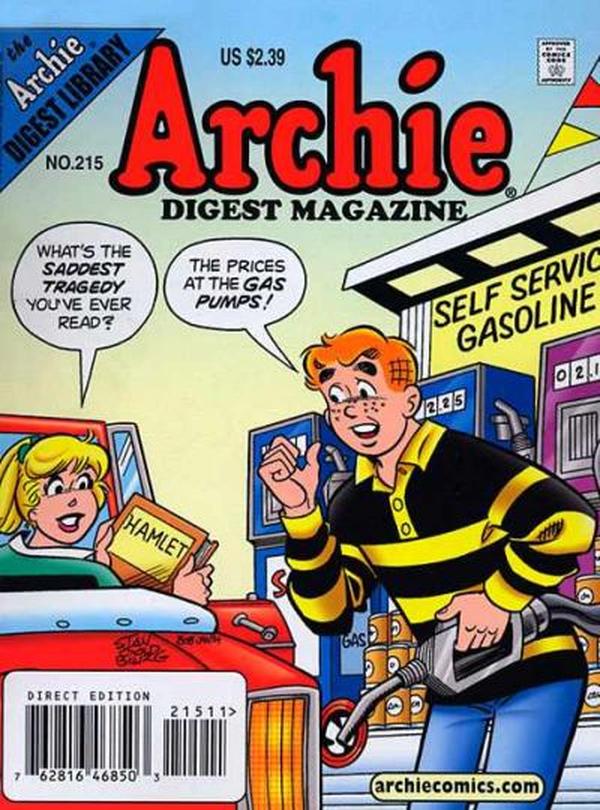 Archie Comics Digest #215 cover