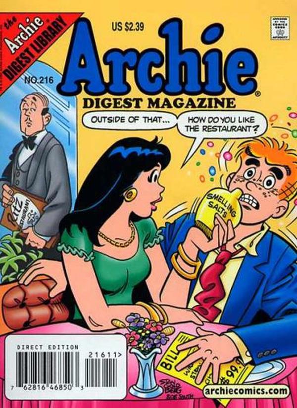 Archie Comics Digest #216 cover
