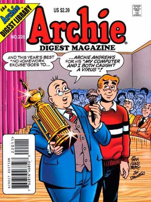 Archie Comics Digest #220 cover