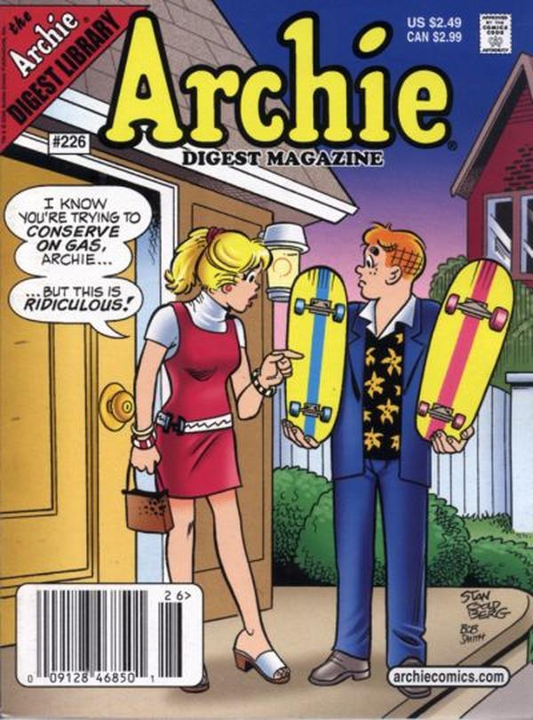 Archie Comics Digest #226 cover