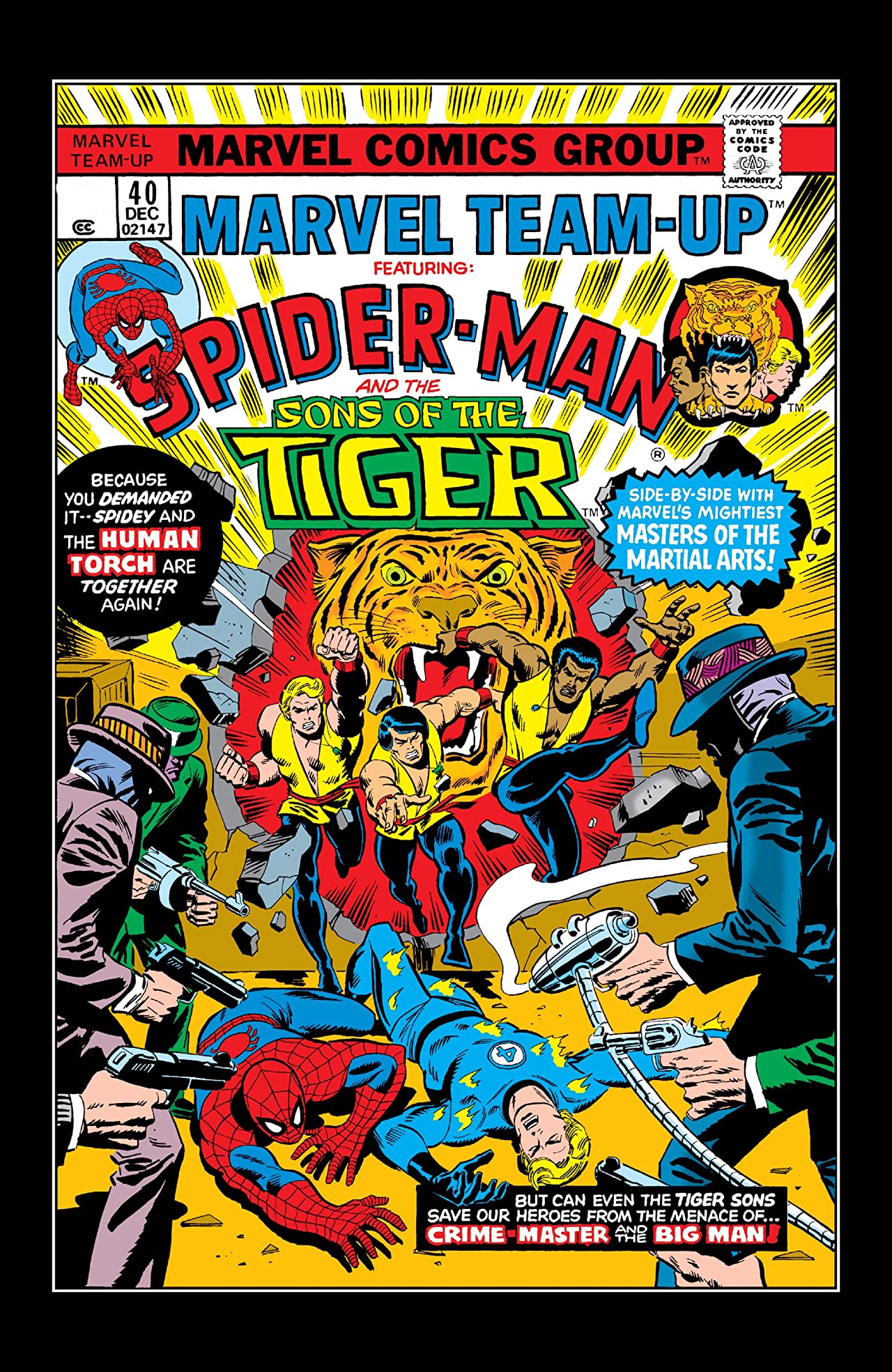 Marvel Team-Up #40 cover