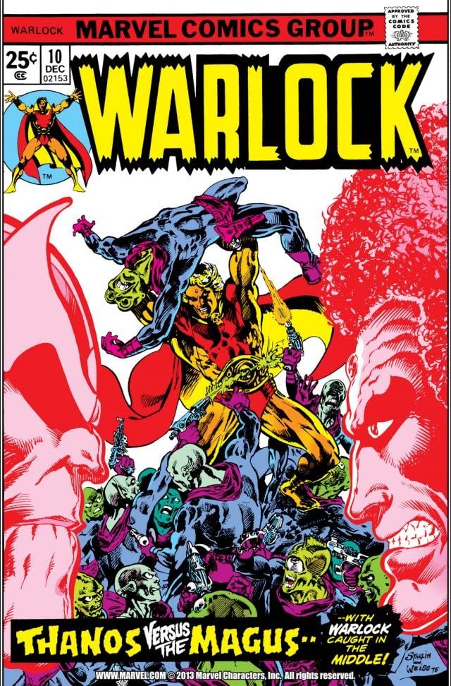 Warlock #10 cover