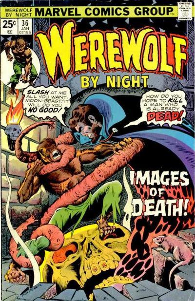 Werewolf by Night #36 cover