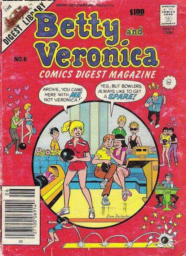 Betty and Veronica Comics Digest Magazine #6